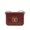 Valentino Womens Brick Ruby 9to5 Small Leather Shoulder Bag In Red