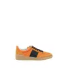 Valentino Upvillage Leather And Nylon Low Top Sneaker