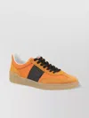 Valentino Upvillage Leather And Nylon Low Top Sneaker