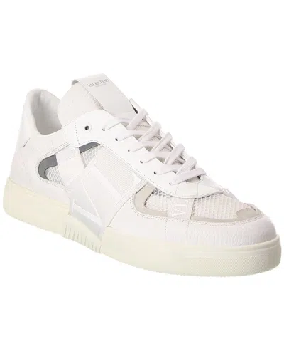 Valentino Garavani Vl7n Low-top Leather Sneakers In White