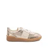 Valentino Gold Laminated Calfskin Upvillage Sneakers