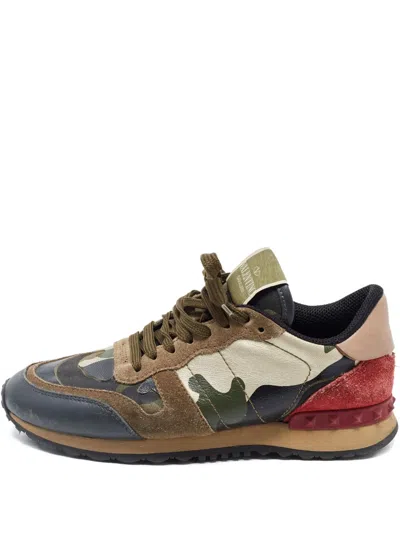 Pre-owned Valentino Garavani Leather Sneakers