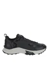 Valentino True Act Printed Canvas Sneakers In Black