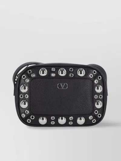 Valentino Garavani Leather Strap Shoulder Bag