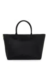 Valentino Leather Tote Bag In Black