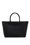 Valentino Leather Tote Bag In Black