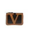 Valentino Superstar Leather Clutch Pochette
