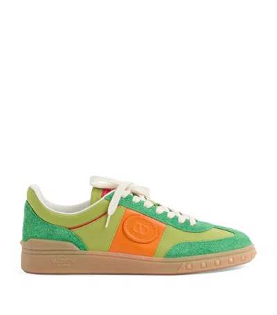 VALENTINO GARAVANI LEATHER UPVILLAGE SNEAKERS