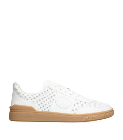 VALENTINO GARAVANI LEATHER UPVILLAGE SNEAKERS