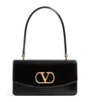 Valentino Vain Bag With Handle In Leather In Black