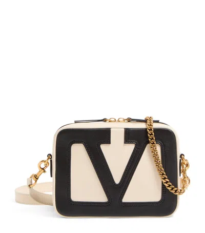 VALENTINO GARAVANI LEATHER VIVA SUPERSTAR CROSS-BODY BAG