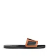Valentino Garavani Men Viva Superstar Leather Slides