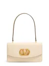 Valentino Small Leather Clutch With Adjustable Chain Strap