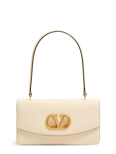 Valentino Garavani Leather Vlogo Shoulder Bag