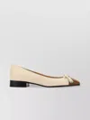 Valentino Garavani Valet Du Roi Kidskin Ballerina 25mm Woman Butter/tobacco 42 In Neutral