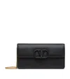 Valentino Vlogo Signature Wallet In Black