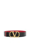 VALENTINO GARAVANI LEATHER VLOGO SIGNATURE REVERSIBLE BELT