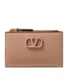 VALENTINO GARAVANI LEATHER VLOGO SIGNATURE WALLET