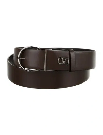 Pre-owned Valentino Garavani Leather Waist Belt In Multi