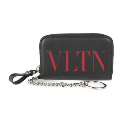 Valentino Garavani Leather Wallet () In Black