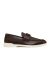 Valentino Garavani Vlogo Signature Slip-on Shoes With Rockstud Details In Black
