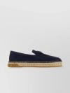 VALENTINO GARAVANI LEISURE FLOWS SPLIT-LEATHER ESPADRILLES