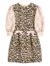Valentino Leopard Print Dress In Animal Print