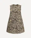 Valentino Leopard-print Long Vest In Animal Print