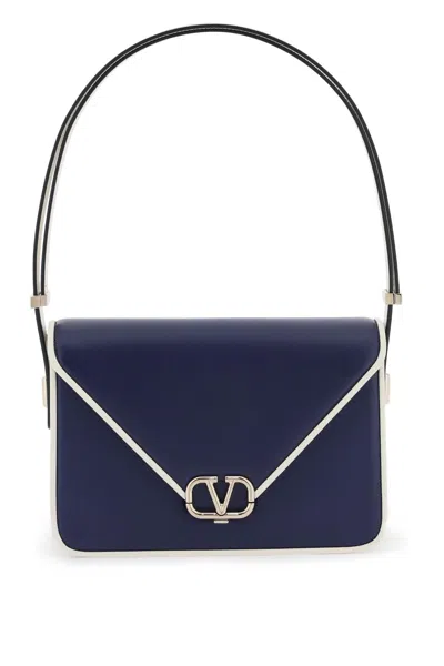 Valentino Garavani Letter Handbag In Blue