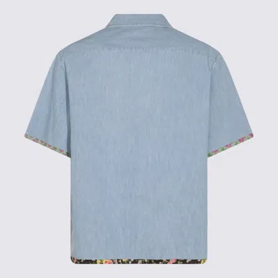 VALENTINO LIGHT BLUE COTTON SHIRT