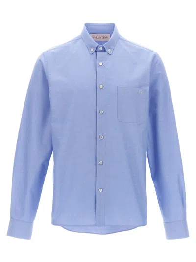 VALENTINO LIGHT BLUE LONG SLEEVE SHIRT