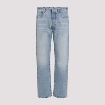 Valentino Light Blue Regular Fit Denim Jeans