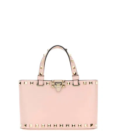 Valentino Garavani Light Pink Rockstud Mini Satchel