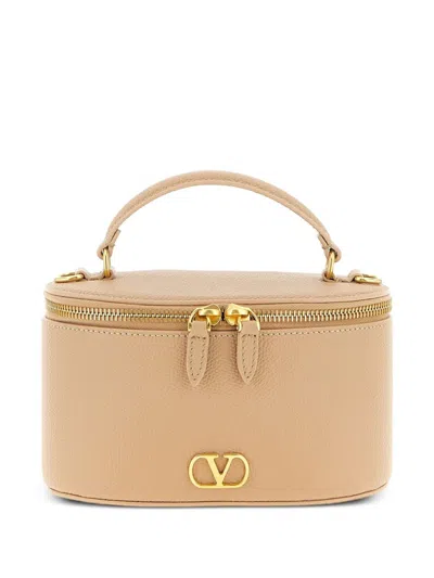 Valentino Garavani Women Light Pink Vlogo Mini Crossbody Bag In Nude