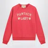 Valentino Crew Neck Graphic Print Raglan Sleeves Top