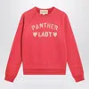 Valentino Crew Neck Graphic Print Raglan Sleeves Top