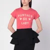Valentino Panther Lady Graphic Print Crew Neck T-shirt