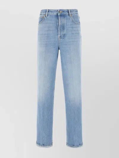 VALENTINO LIGHT WASH DENIM JEANS