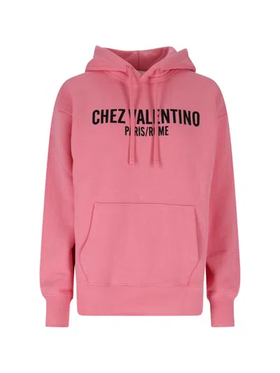 Valentino Lightweight Cotton Sweater In Pink