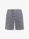 Valentino Geometric Pattern Bermuda Shorts
