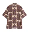 Valentino Linen Paisley Print Shirt