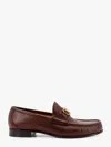 Valentino Loafers Leather Gold-tone Hardware In Black