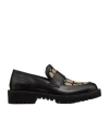 Valentino Loafer In Toile Iconographe Technical Fabric And Calfskin