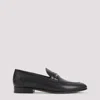 Valentino Garavani Men Vlogo Signautre Leather Loafers In Black