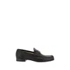 Valentino Vlogo Signature Loafer Lace-up Shoes Black In Black