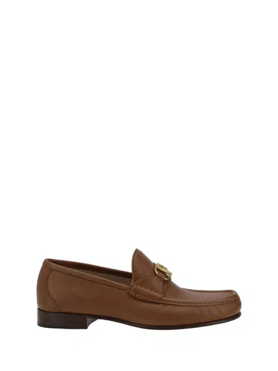 Valentino Garavani Loafers In Brown