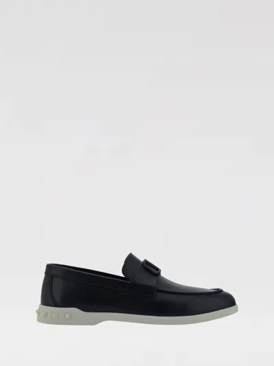 Valentino Garavani Loafers  Men Color Black In Schwarz