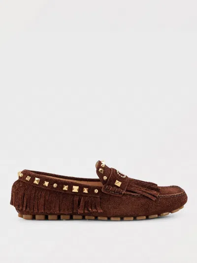 VALENTINO GARAVANI LOAFERS VALENTINO GARAVANI MEN COLOR BROWN,G82022032