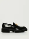 Valentino Glossy Leather Vlogo Signature Loaf In Black