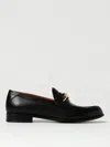 Valentino Vlogo Gate Loafers In Black